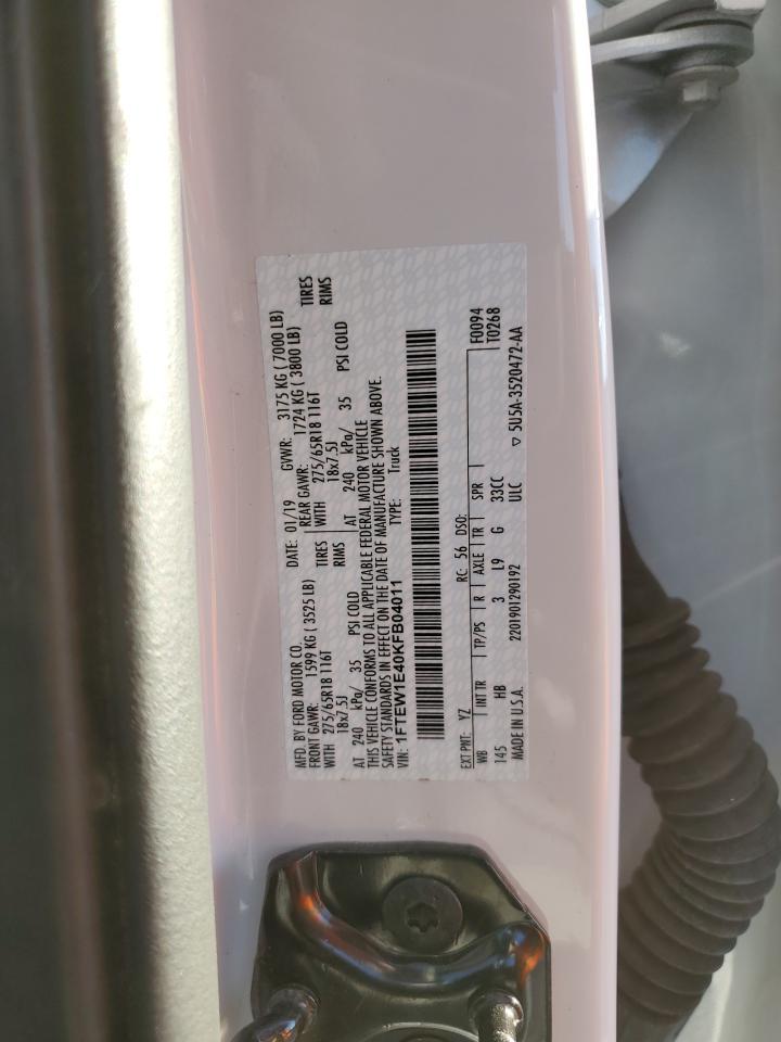 2019 FORD F-150