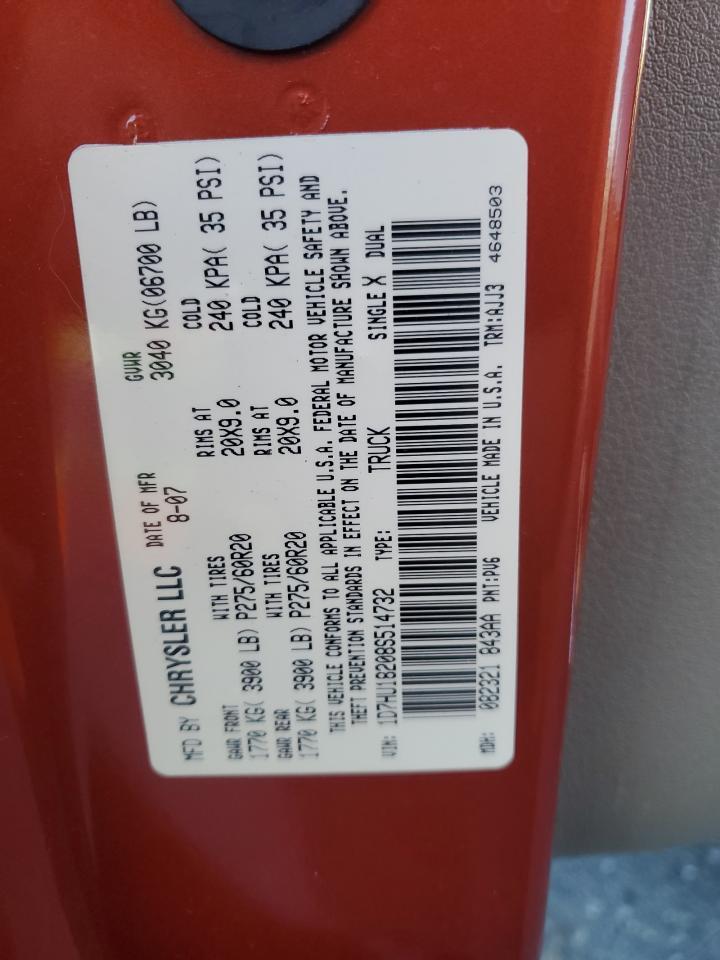 2008 DODGE RAM 1500
