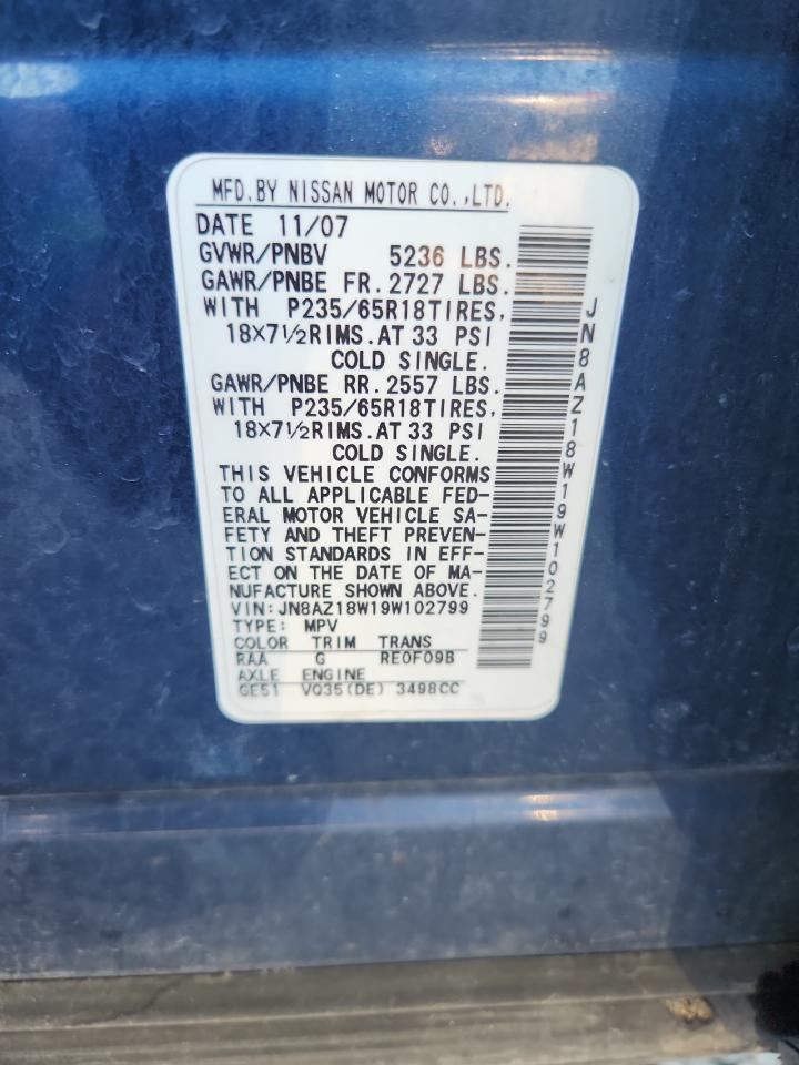2009 NISSAN MURANO