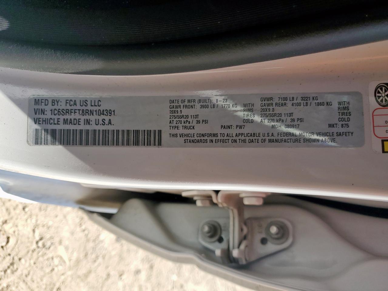 2024 RAM 1500