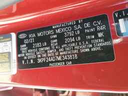 2021 KIA FORTE