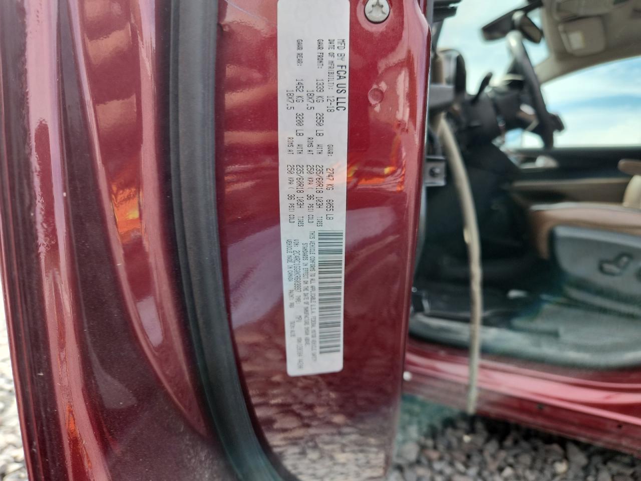 2019 CHRYSLER Pacifica