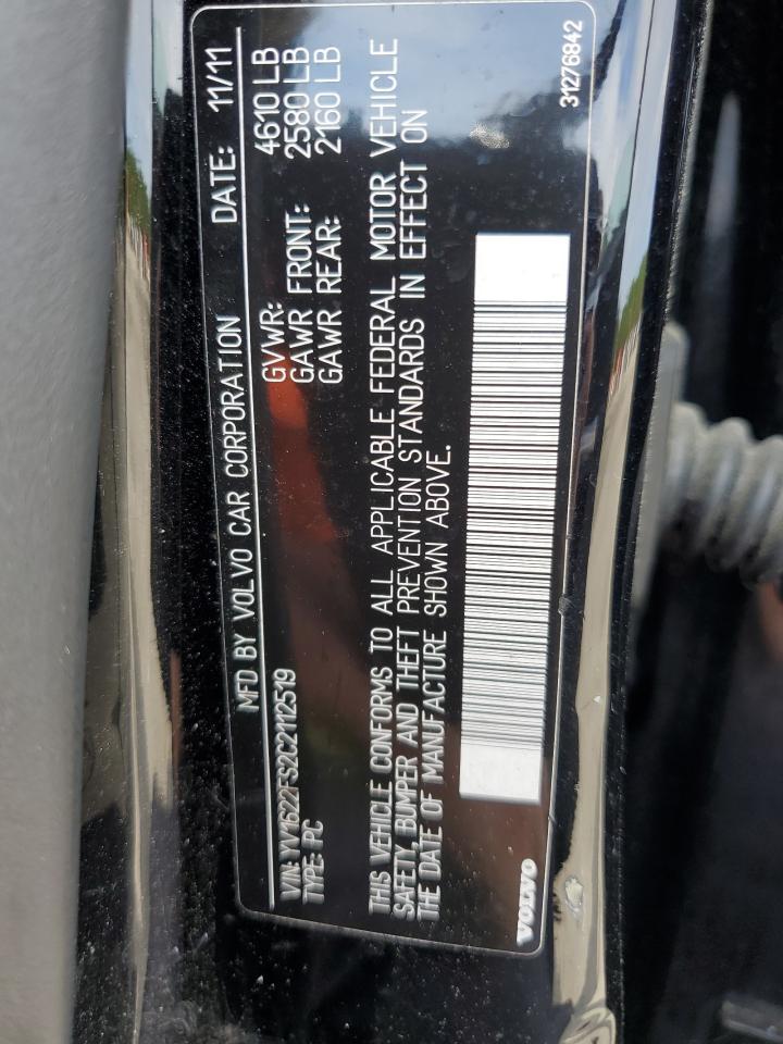 2012 VOLVO S60