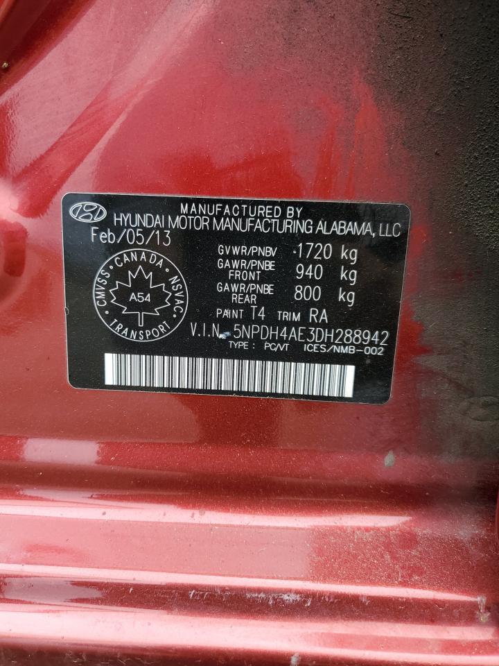 2013 HYUNDAI ELANTRA