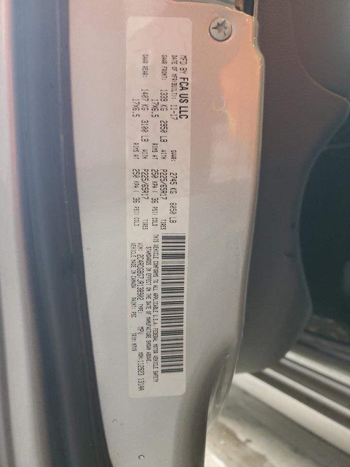 2018 DODGE GRAND CARAVAN
