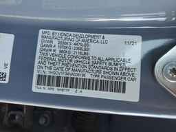 2022 HONDA ACCORD