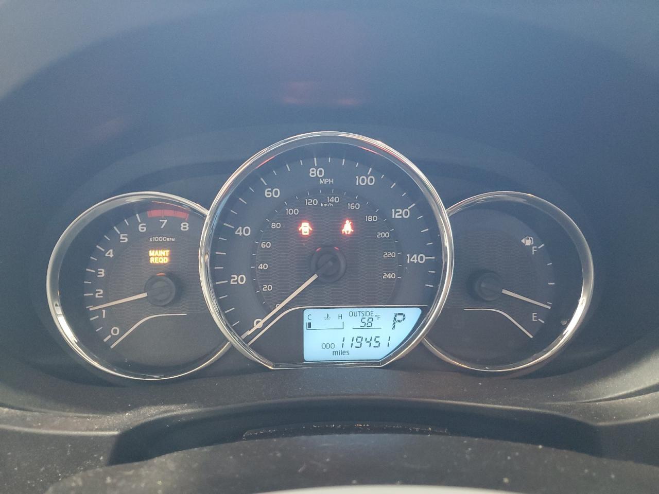 2016 TOYOTA COROLLA
