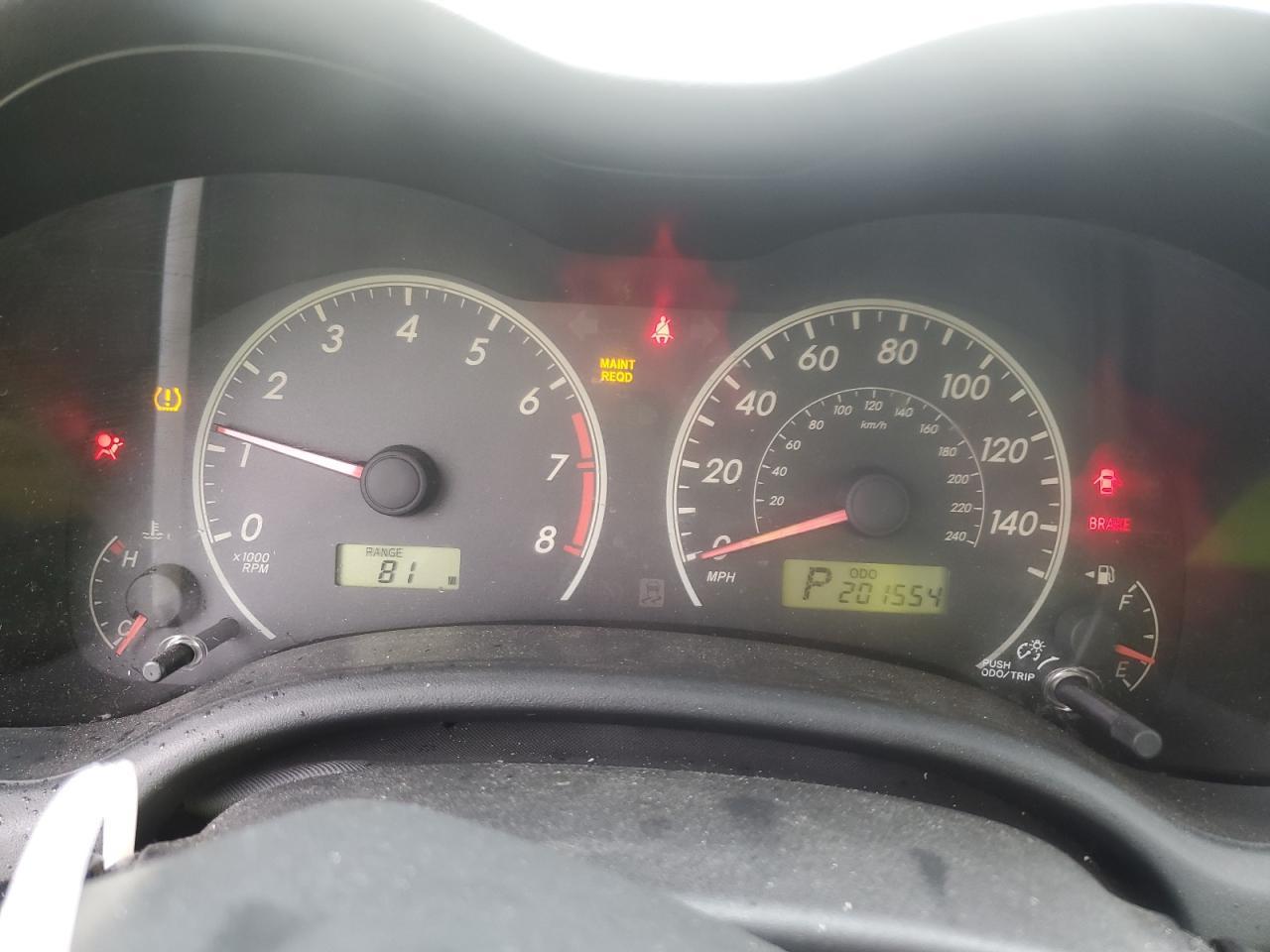 2011 TOYOTA COROLLA