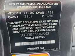 2007 Aston Martin DB9