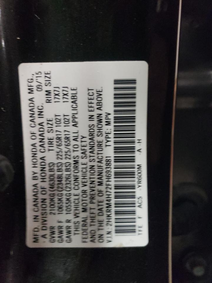 2015 HONDA CR-V