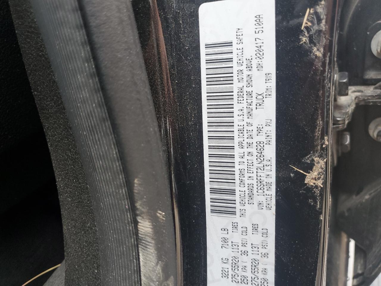 2020 RAM 1500