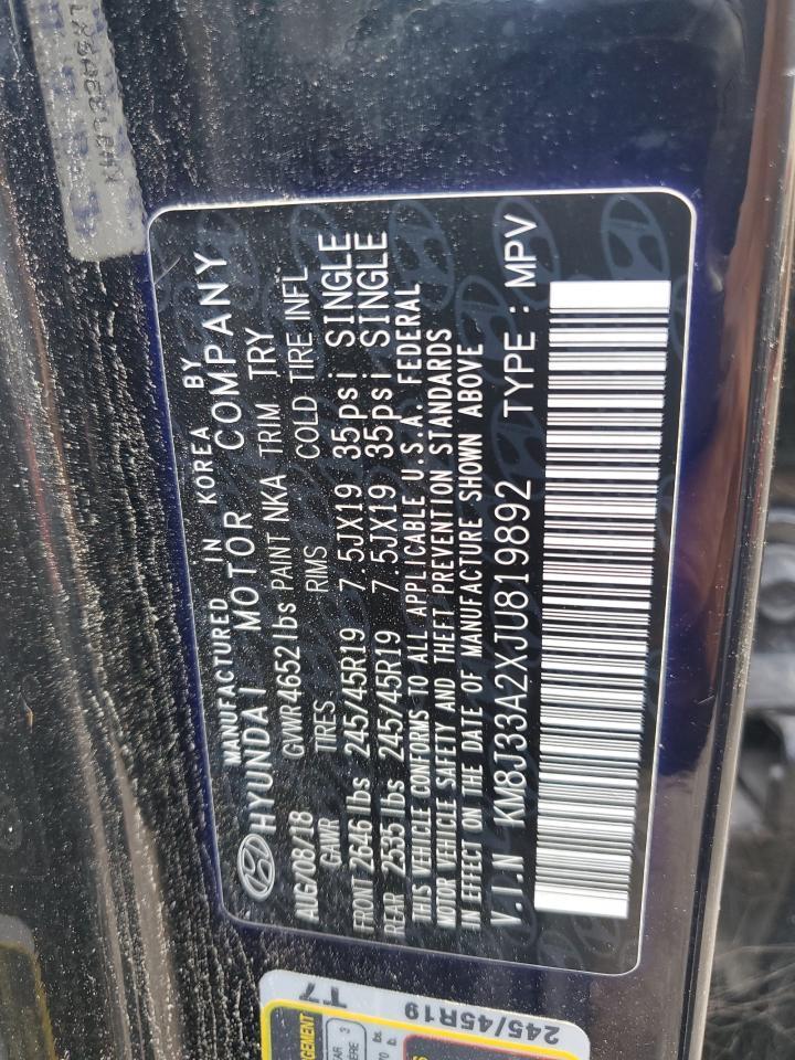 2018 HYUNDAI TUCSON