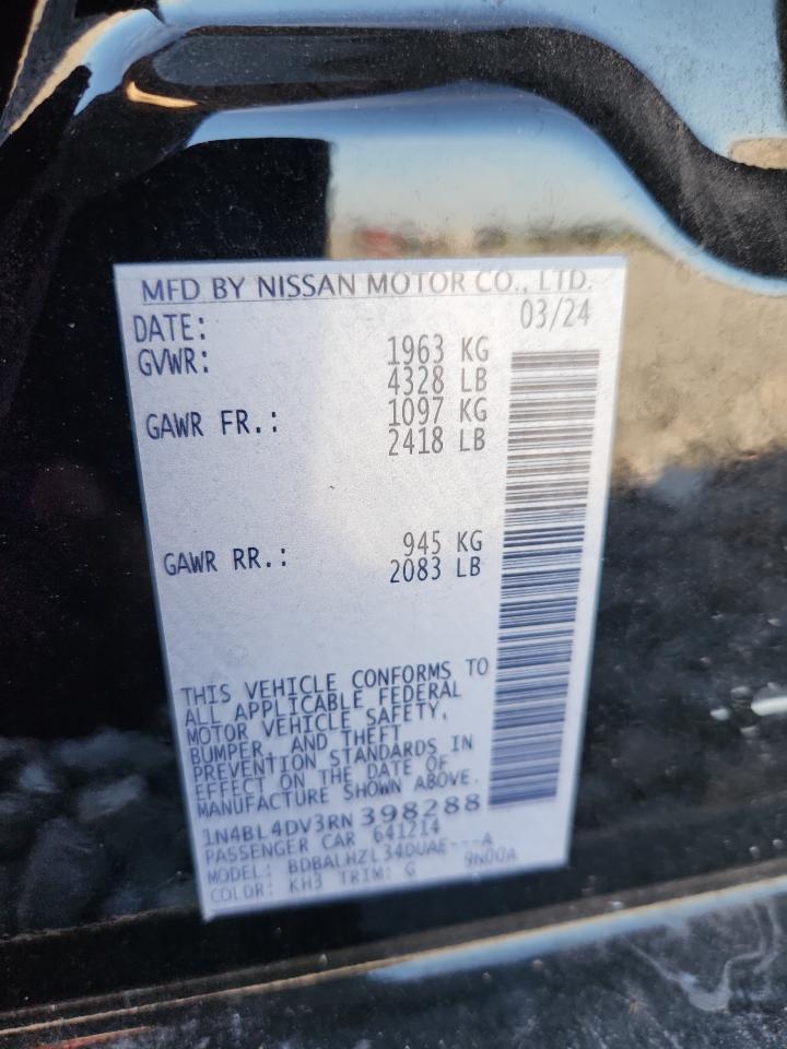 2024 NISSAN ALTIMA