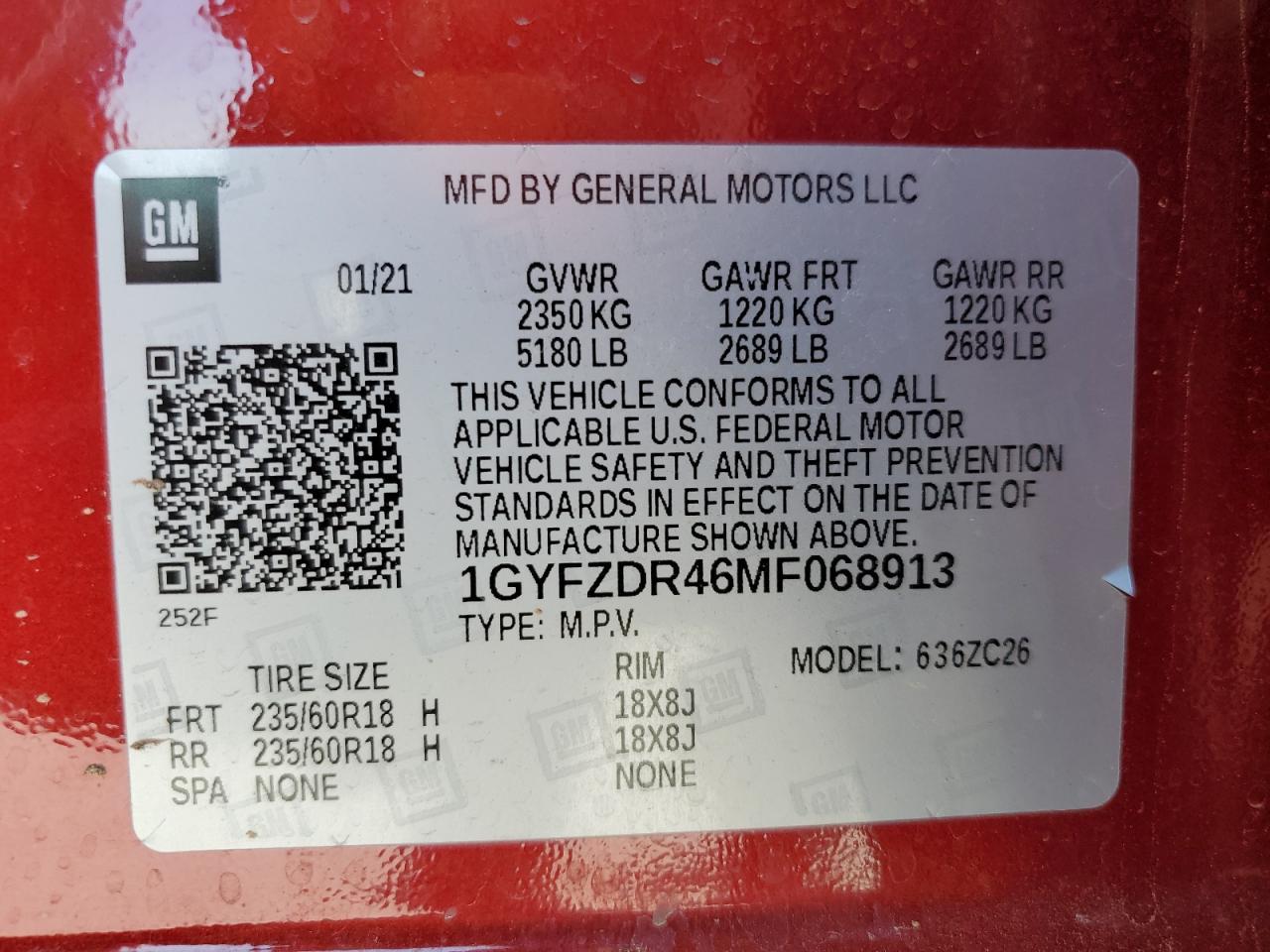 2021 CADILLAC XT4