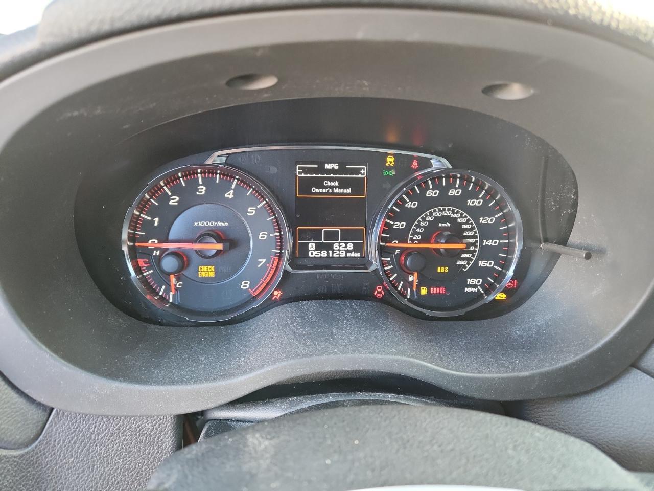 2019 SUBARU WRX