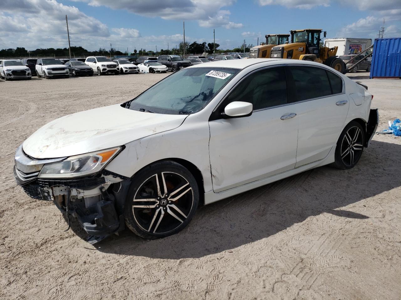 2016 HONDA ACCORD