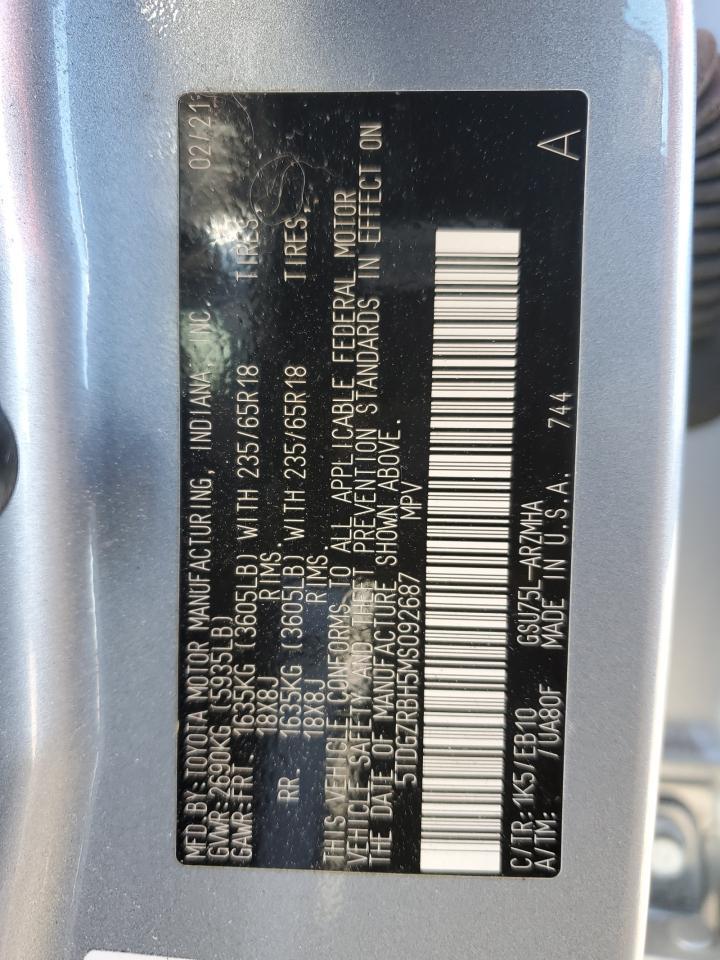 2021 TOYOTA HIGHLANDER