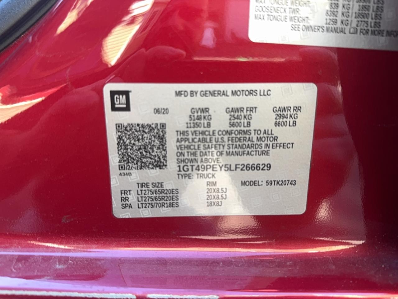 2020 GMC Sierra