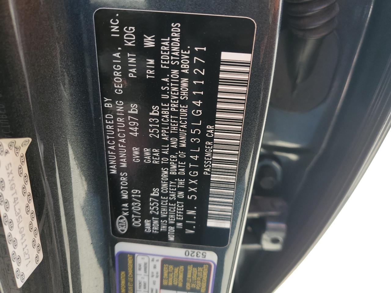 2020 KIA OPTIMA