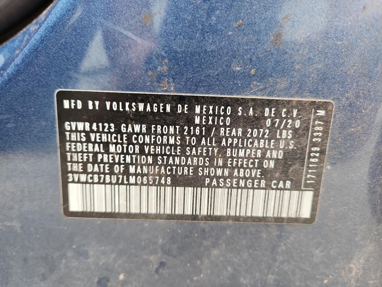 2020 VOLKSWAGEN JETTA