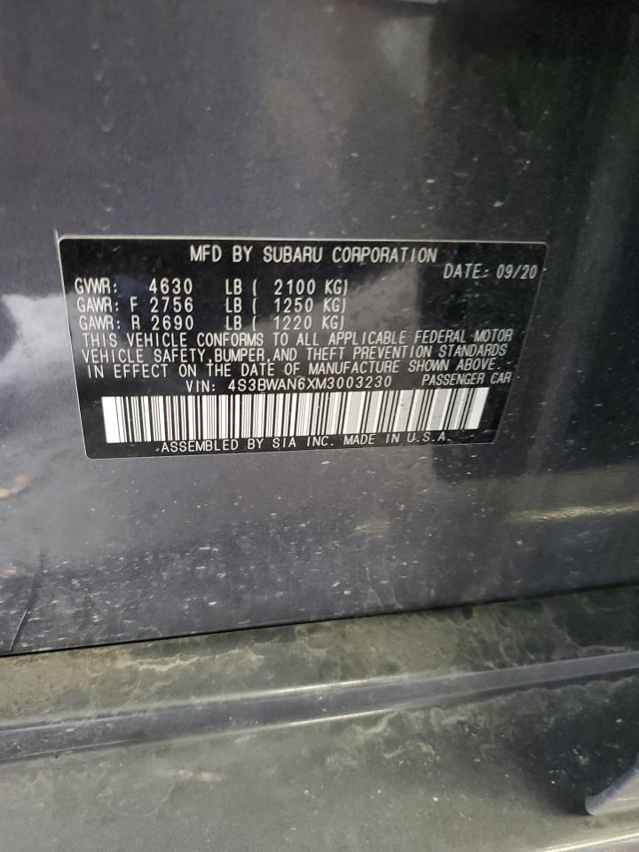 2021 SUBARU Legacy
