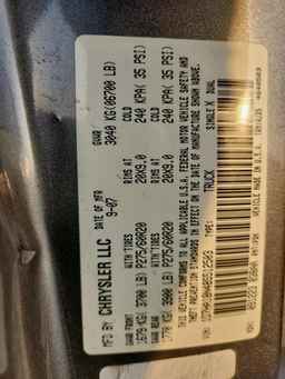 2008 DODGE RAM 1500