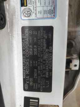 2010 KIA FORTE