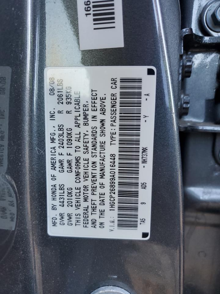 2009 HONDA ACCORD