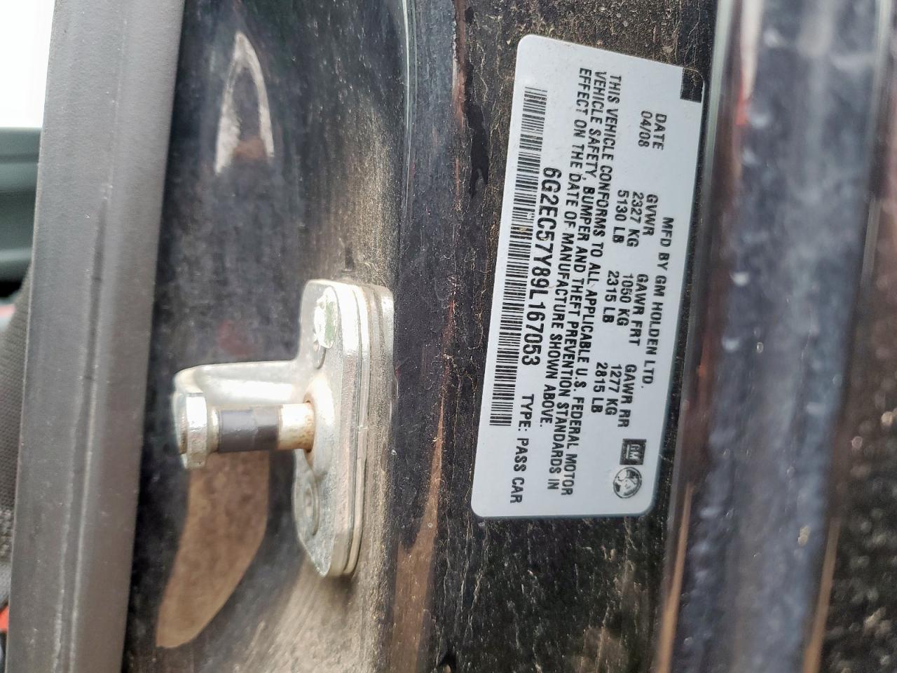 2009 PONTIAC G8