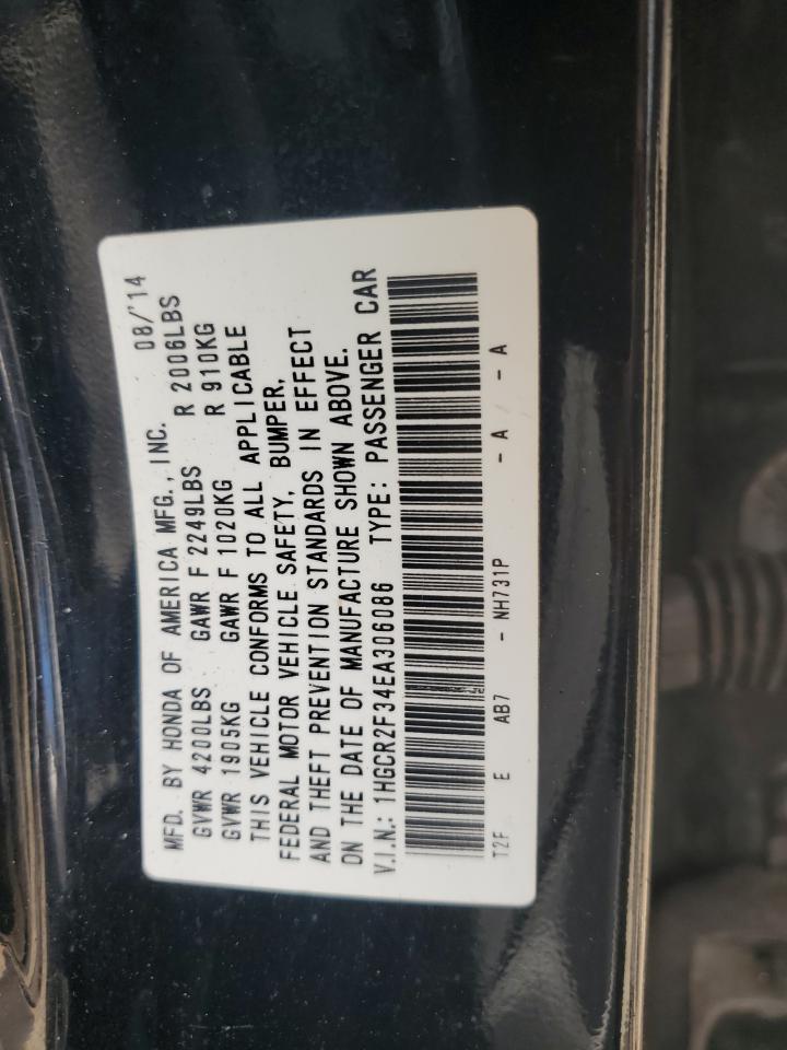 2014 HONDA ACCORD