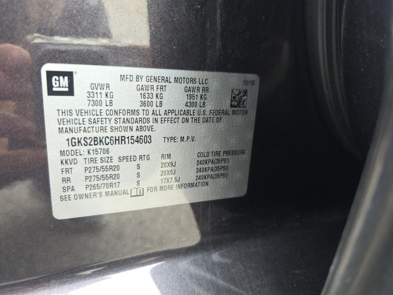 2017 GMC Yukon