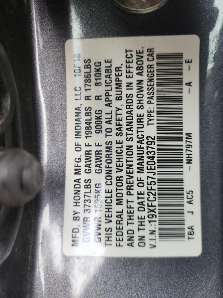 2018 HONDA CIVIC