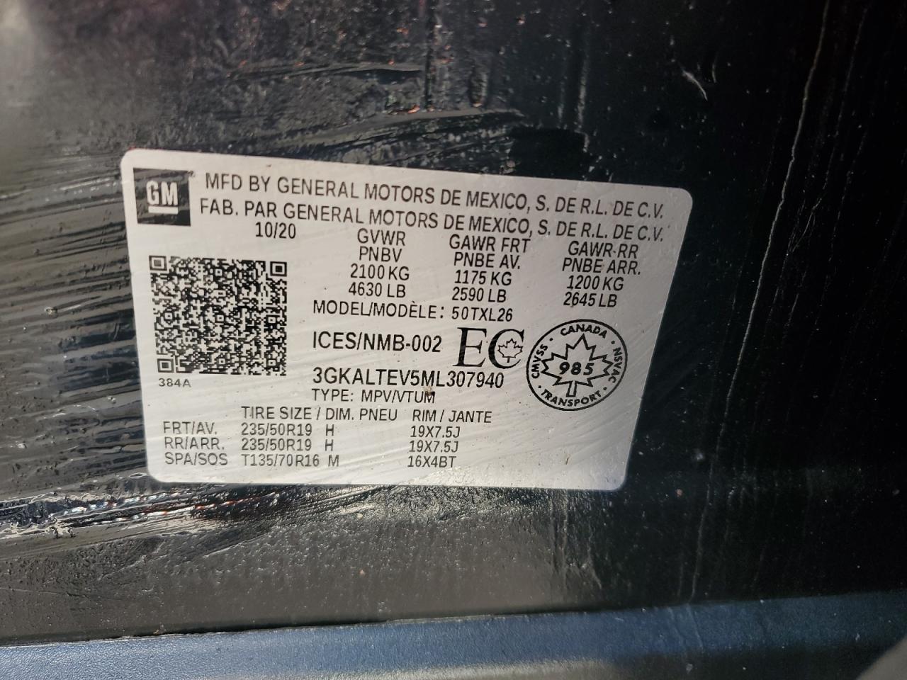 2021 GMC Terrain