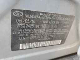 2011 HYUNDAI SONATA