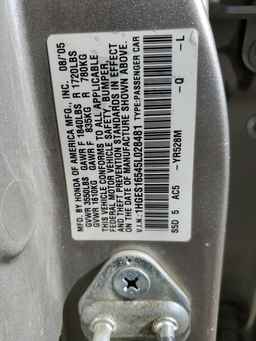 2005 HONDA CIVIC