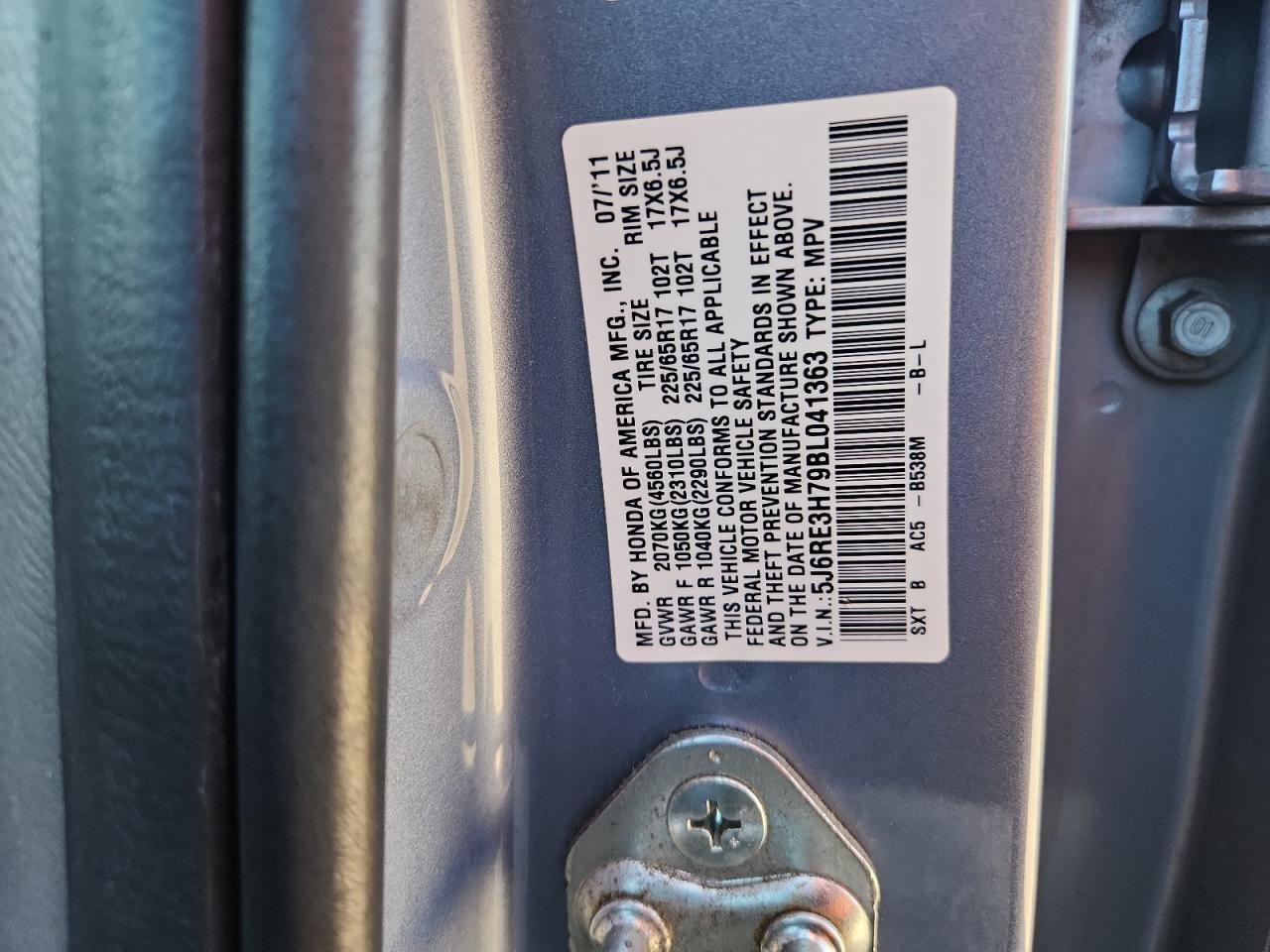 2011 HONDA CR-V