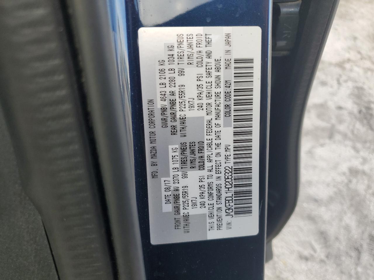 2017 MAZDA CX-5