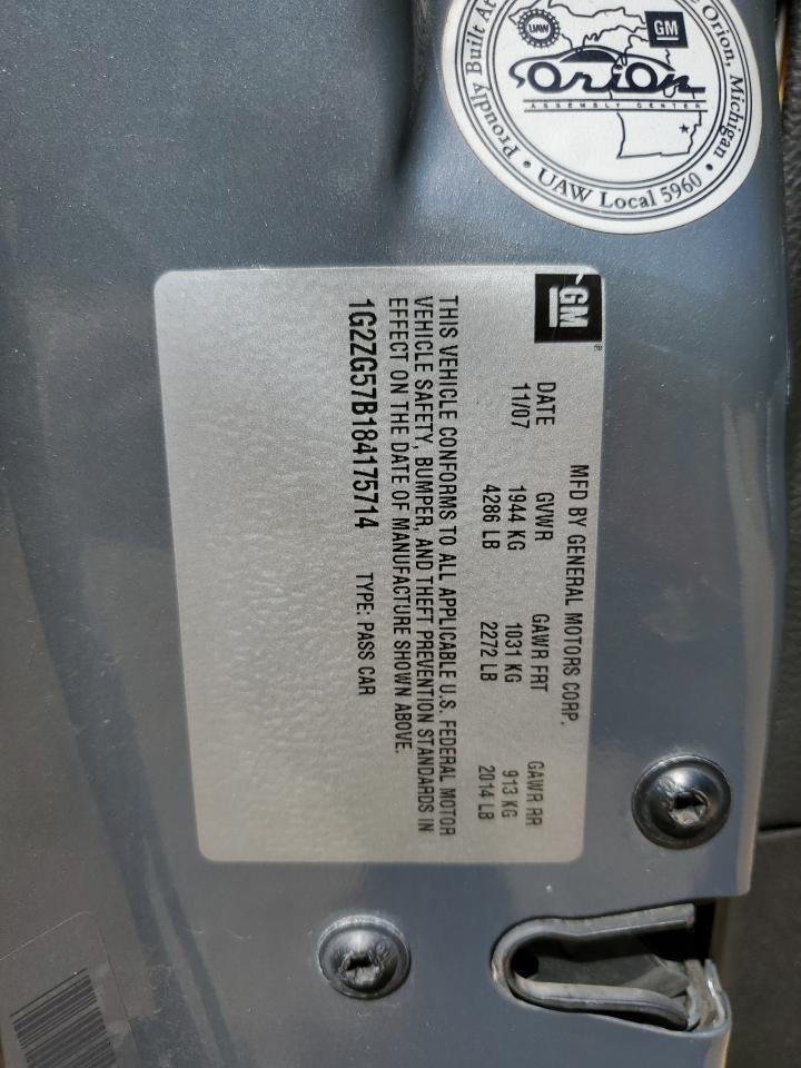 2008 PONTIAC G6