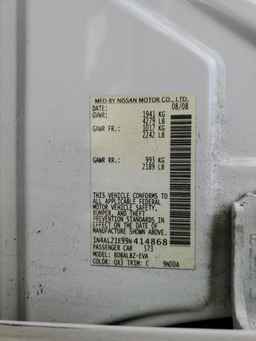 2009 NISSAN ALTIMA