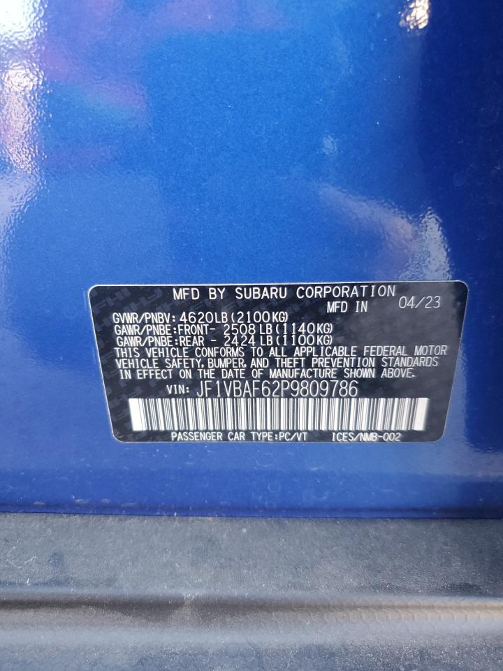 2023 SUBARU WRX