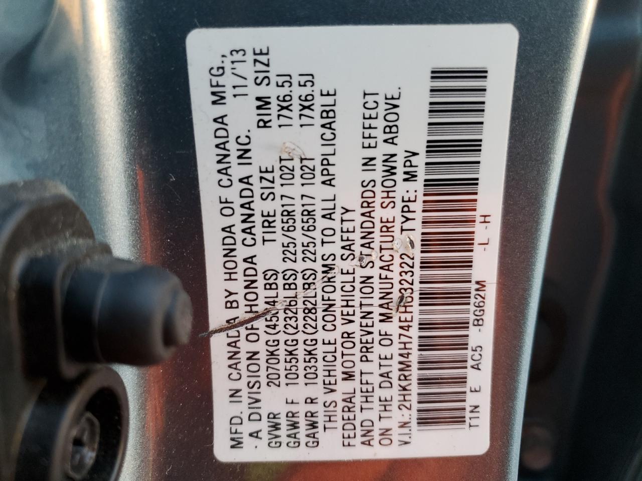 2014 HONDA CR-V