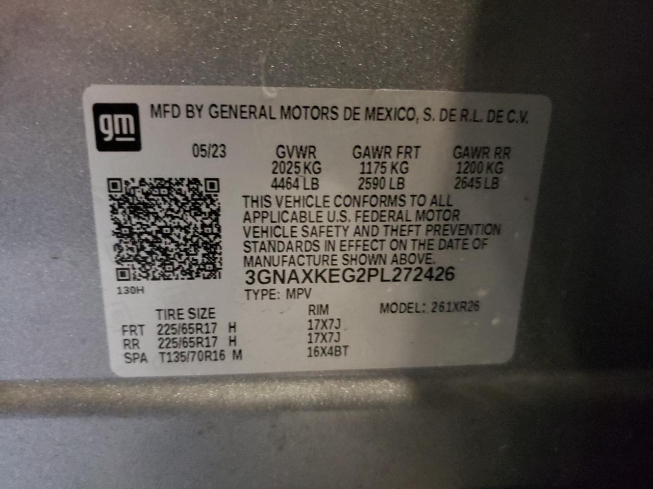 2023 CHEVROLET EQUINOX