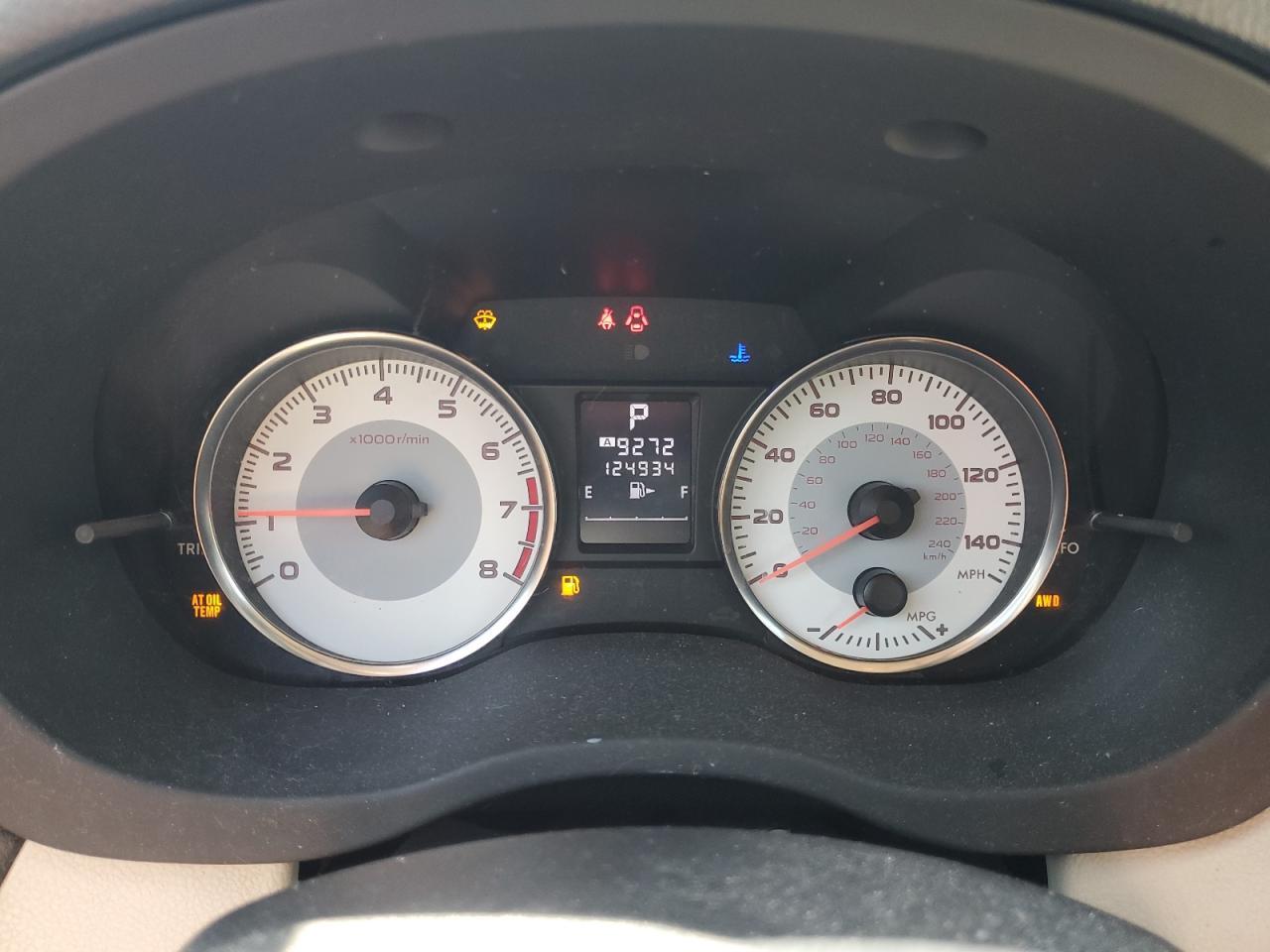2012 SUBARU IMPREZA