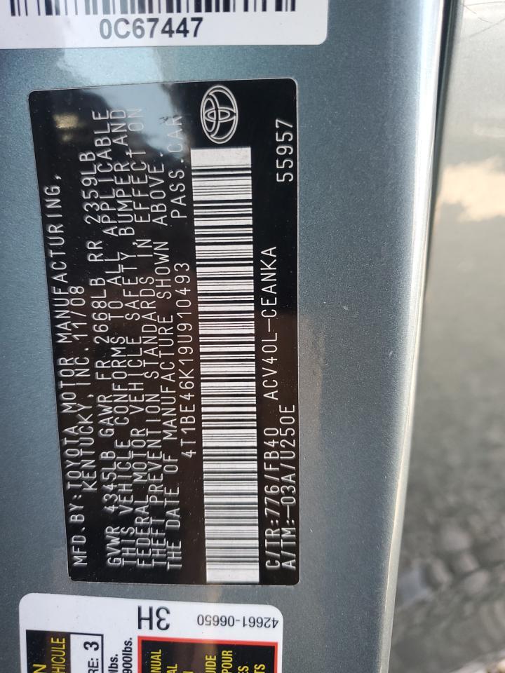 2009 TOYOTA CAMRY