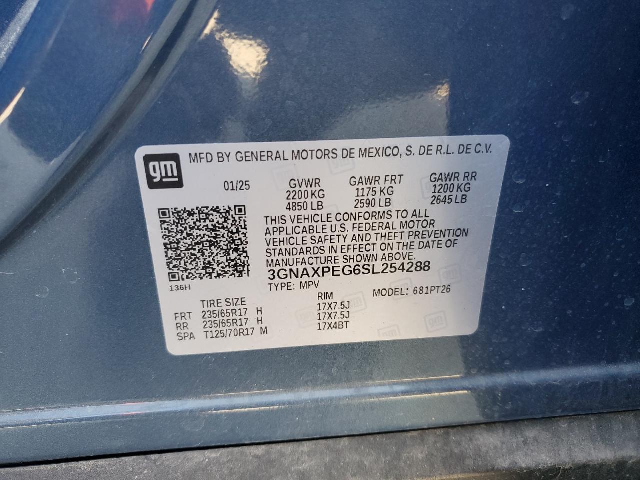 2025 CHEVROLET EQUINOX
