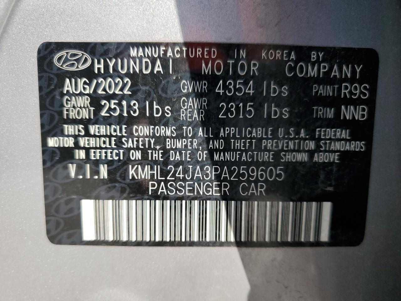 2023 HYUNDAI SONATA