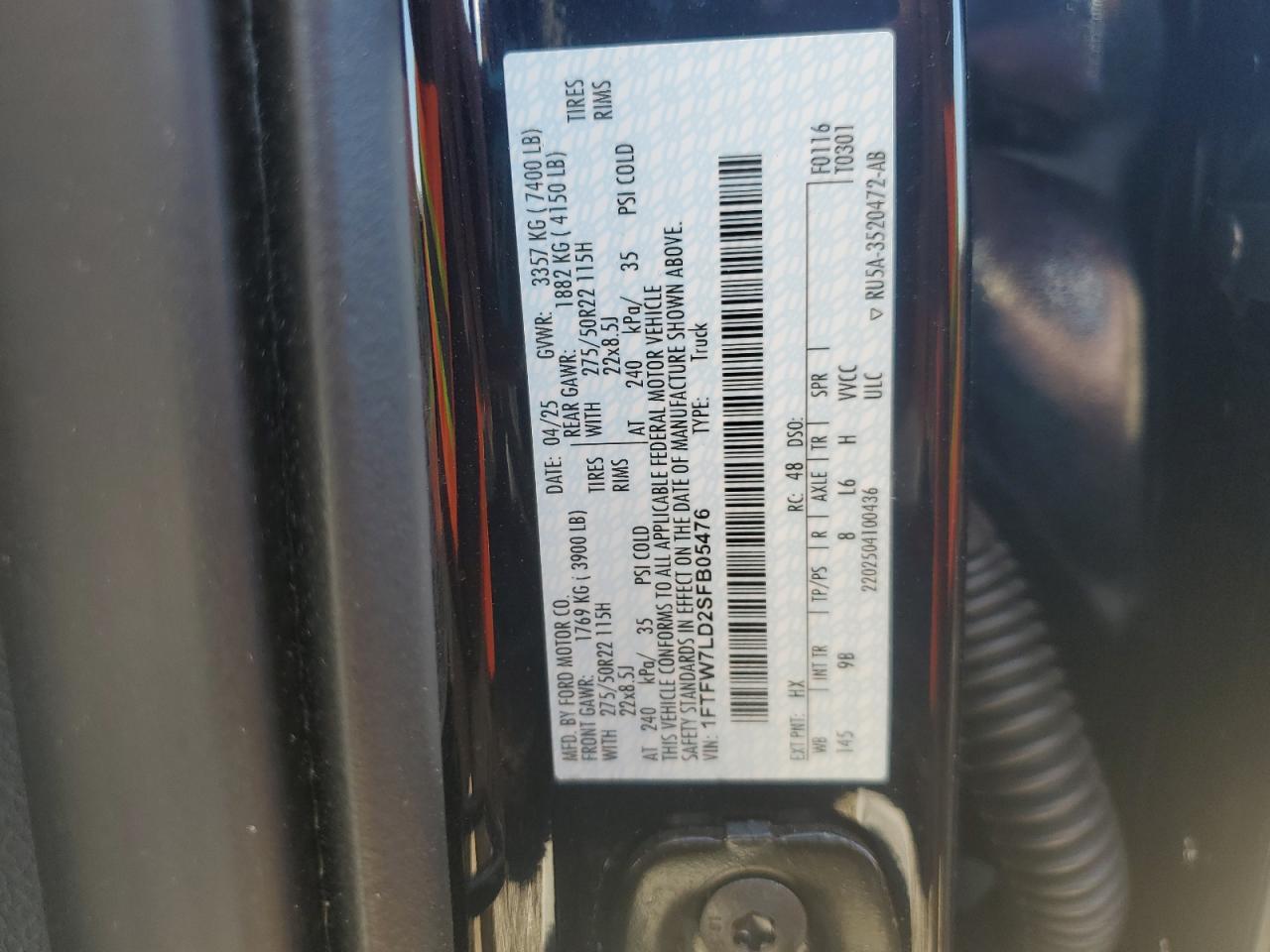 2025 FORD F-150