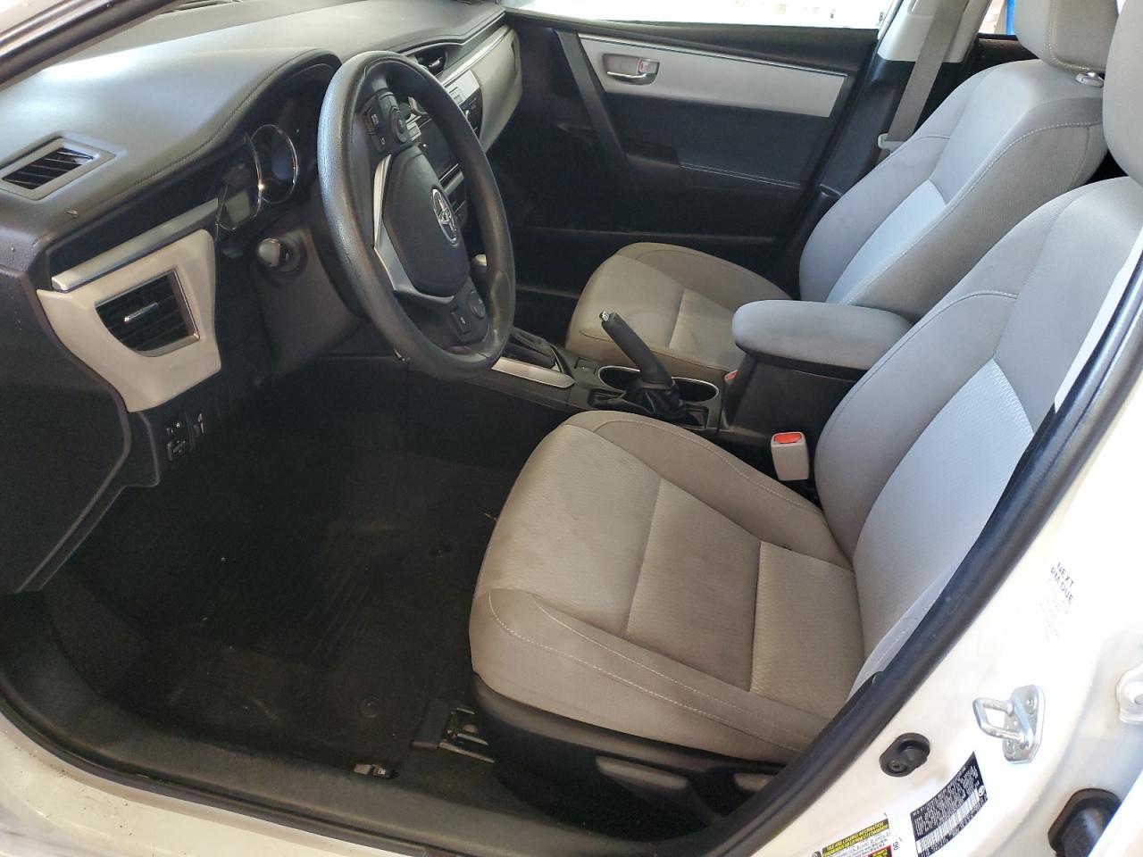 2016 TOYOTA COROLLA