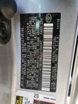 2018 TOYOTA CAMRY
