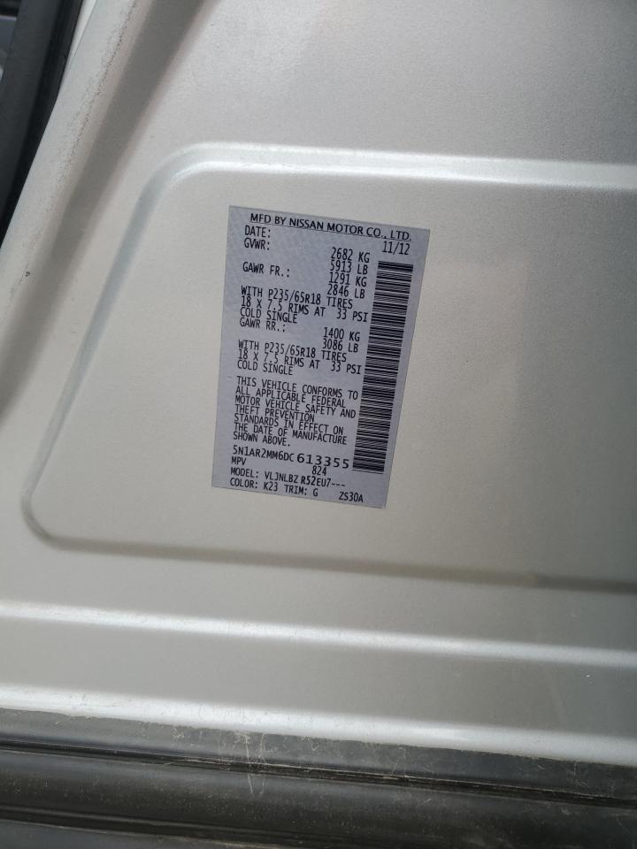 2013 NISSAN PATHFINDER